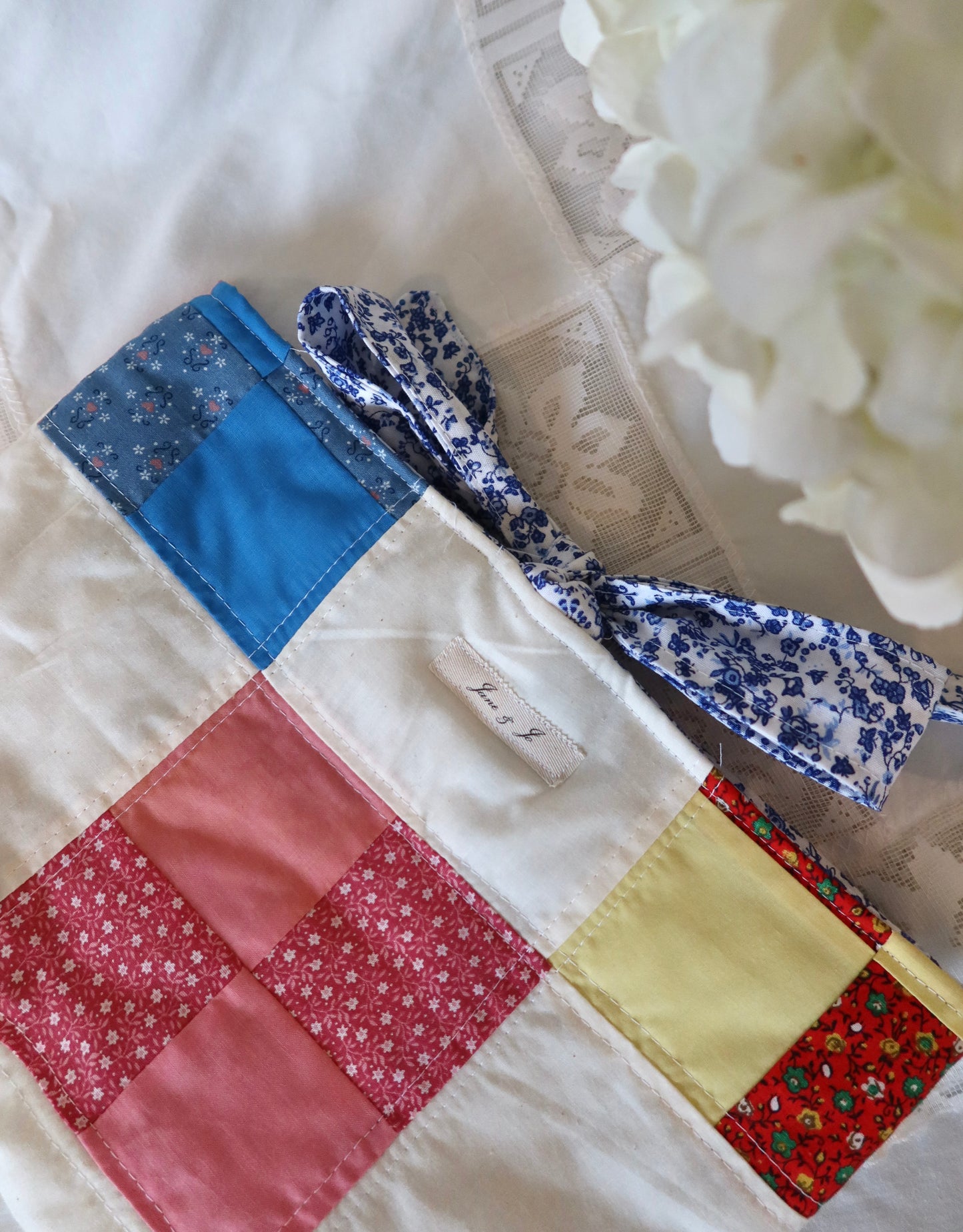 Pink Patchwork Bible Sleeve