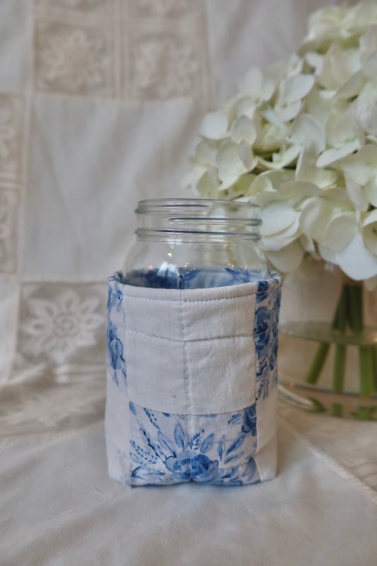 Quilty Jar Coozie