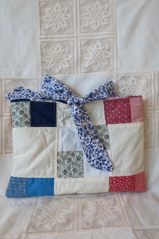 Pink Patchwork Bible Sleeve