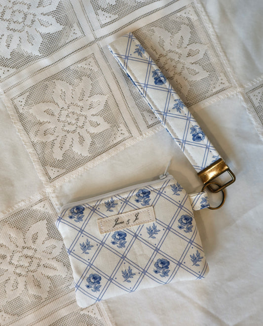 Dutch Rose Keychain Wristlet
