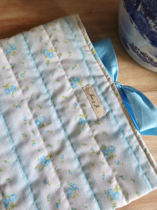 Blue Rose Bible Sleeve