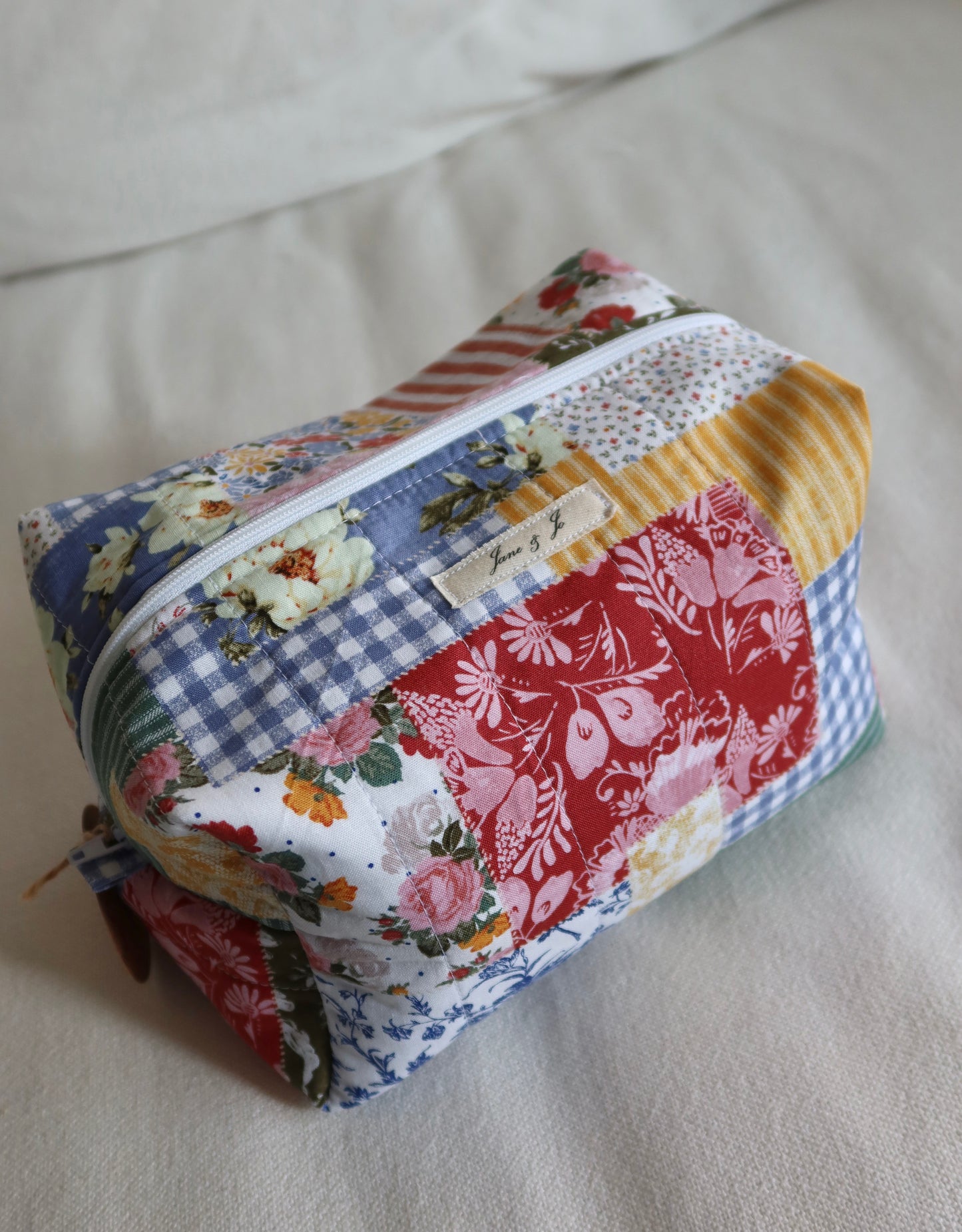 Patchy Boxy Makeup Bag