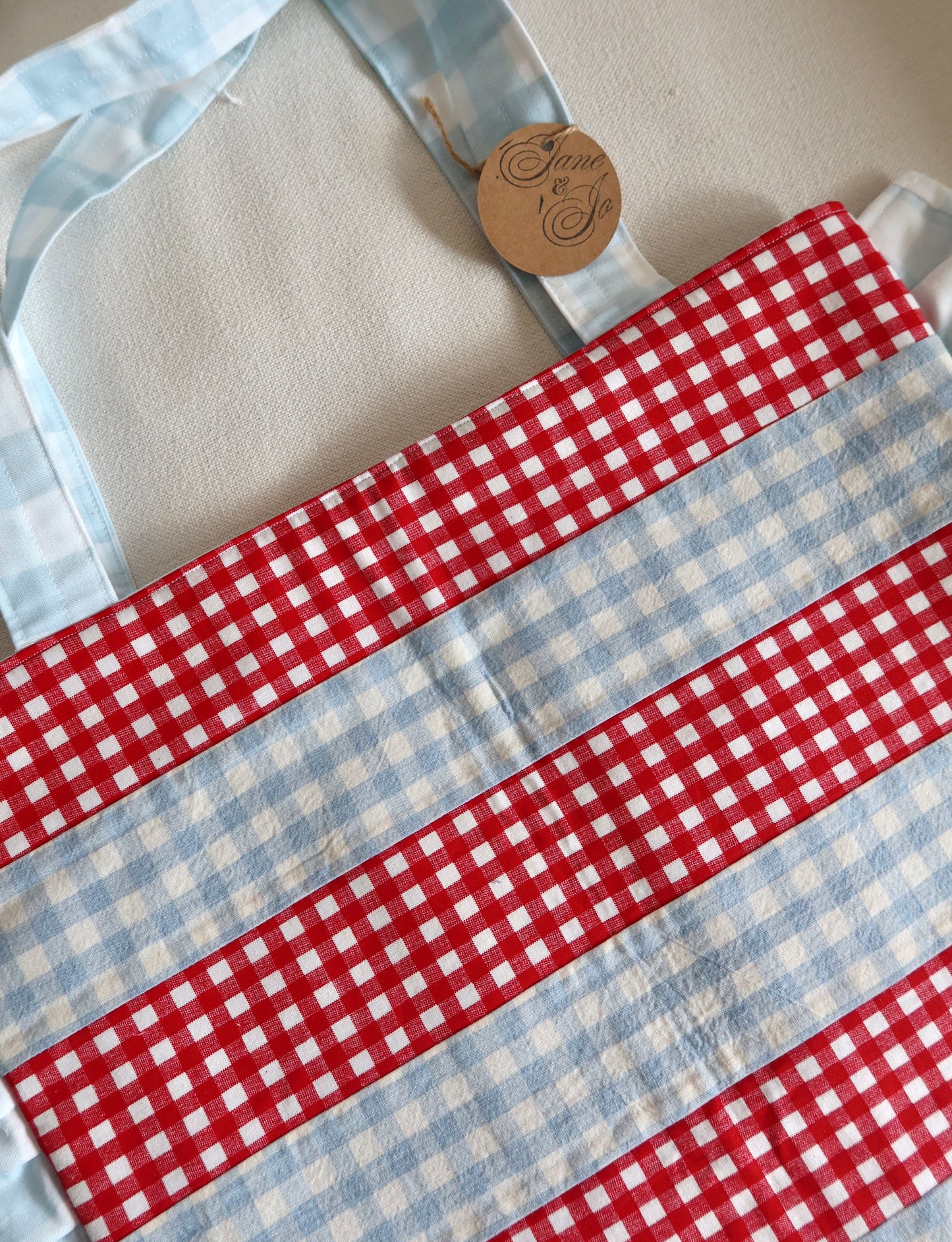 RWB Ruffle Tote Bag
