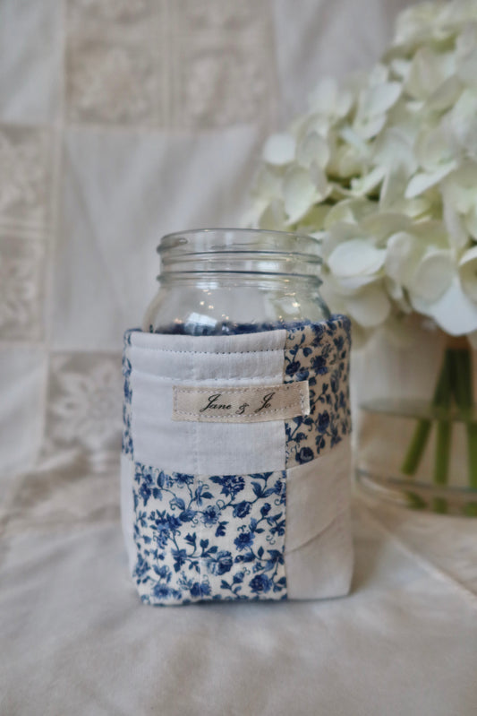 Quilty Jar Coozie