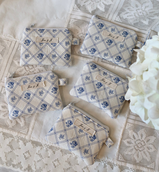 Dutch Rose Keychain Wallet